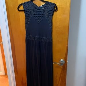 Navy Blue Maxi Dress